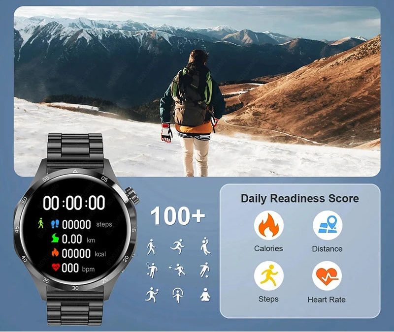 CALORA_ SmartPulse | Multifunctionele GPS Fitness Smartwatch