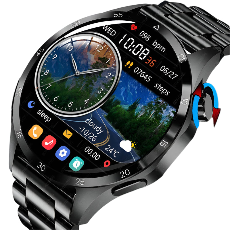 CALORA_ SmartPulse | Multifunctionele GPS Fitness Smartwatch