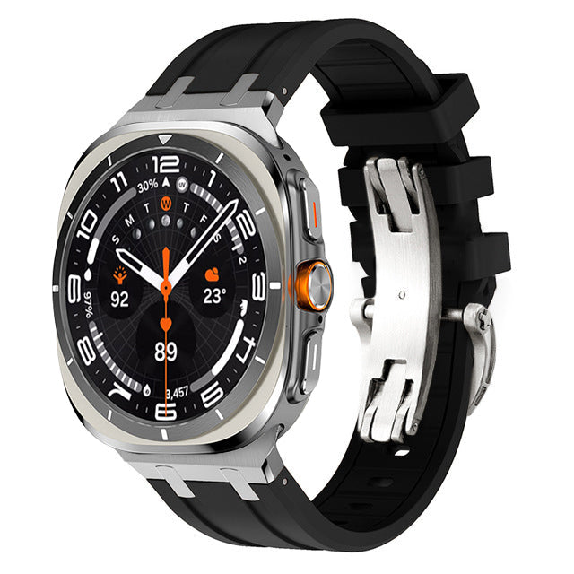 CALORA_ Smartpulse - Dikke Siliconen Band Voor Samsung Watch Ultra in Diverse Kleuren