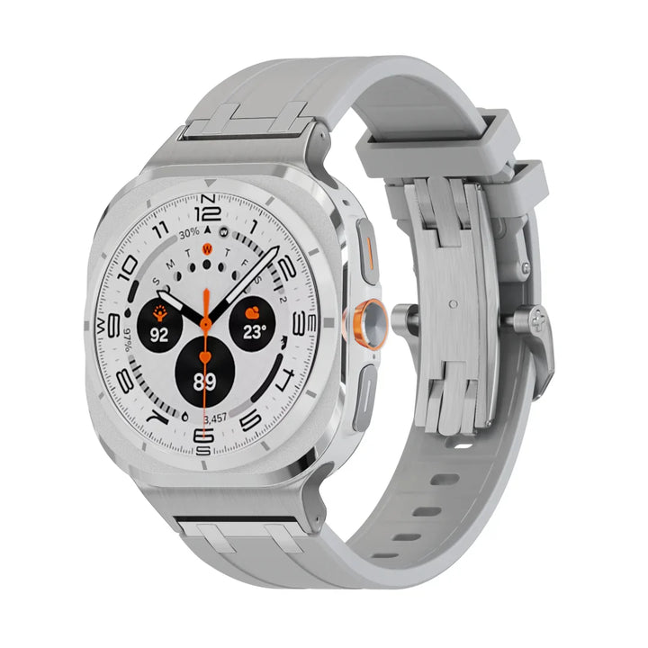 CALORA_ Smartpulse - Siliconen Band Met Vlindergesp Voor Galaxy Watch Ultra