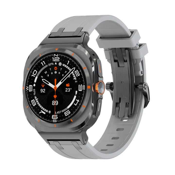 CALORA_ Smartpulse - Siliconen Band Met Vlindergesp Voor Galaxy Watch Ultra