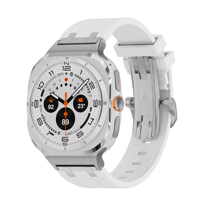 CALORA_ Smartpulse - Siliconen Band Met Vlindergesp Voor Galaxy Watch Ultra