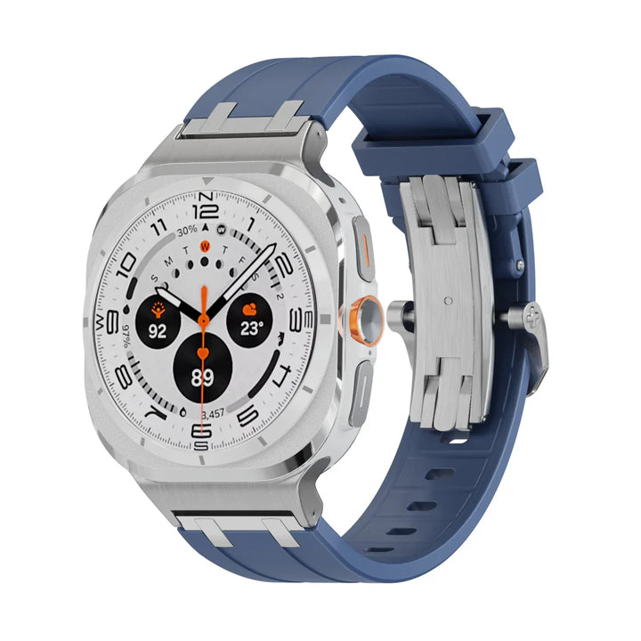 CALORA_ Smartpulse - Siliconen Band Met Vlindergesp Voor Galaxy Watch Ultra