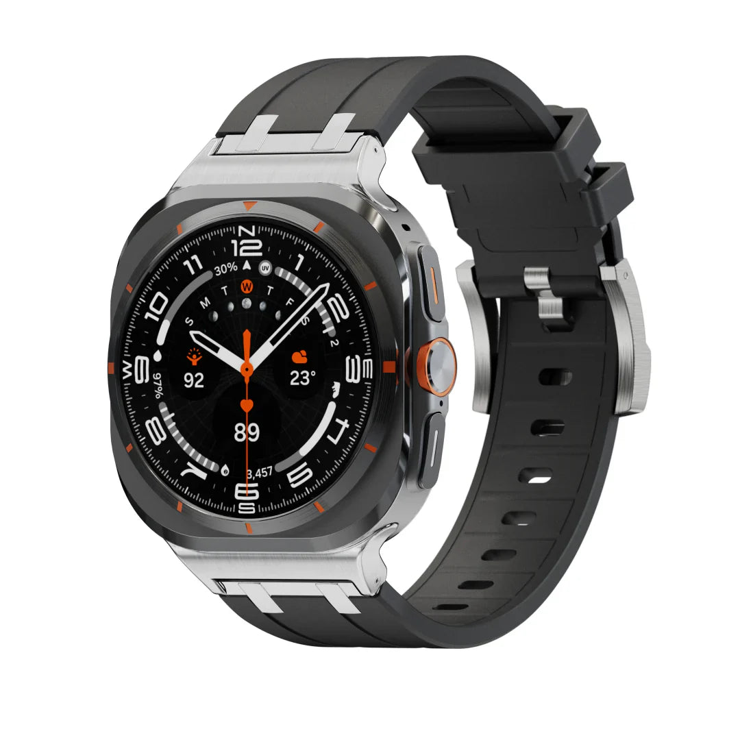 CALORA_ Smartpulse - Siliconen Band Voor Samsung Galaxy Watch Ultra van Hoogwaardige Kwaliteit