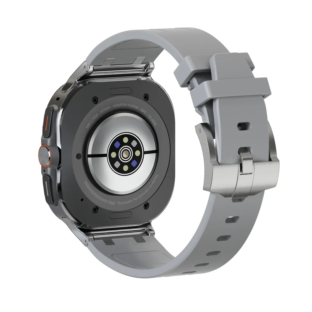 CALORA_ Smartpulse - Siliconen Band Voor Samsung Galaxy Watch Ultra van Hoogwaardige Kwaliteit