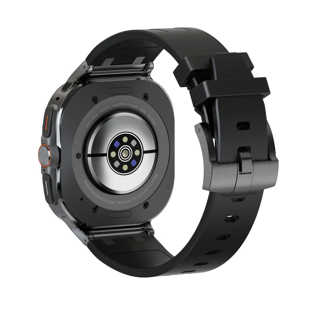CALORA_ Smartpulse - Siliconen Band Voor Samsung Galaxy Watch Ultra van Hoogwaardige Kwaliteit