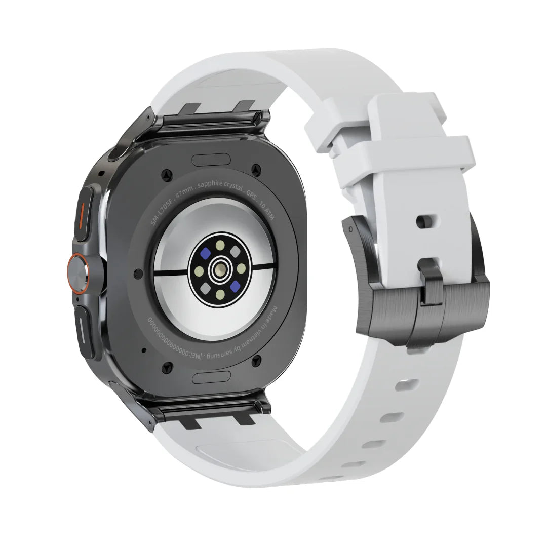 CALORA_ Smartpulse - Siliconen Band Voor Samsung Galaxy Watch Ultra van Hoogwaardige Kwaliteit