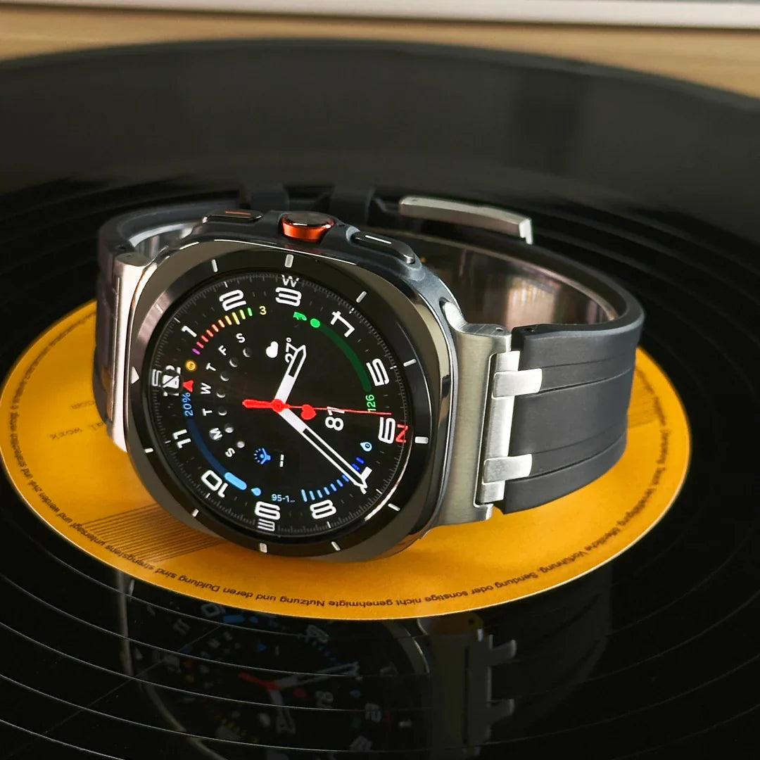 CALORA_ Smartpulse - Siliconen Band Voor Samsung Galaxy Watch Ultra van Hoogwaardige Kwaliteit