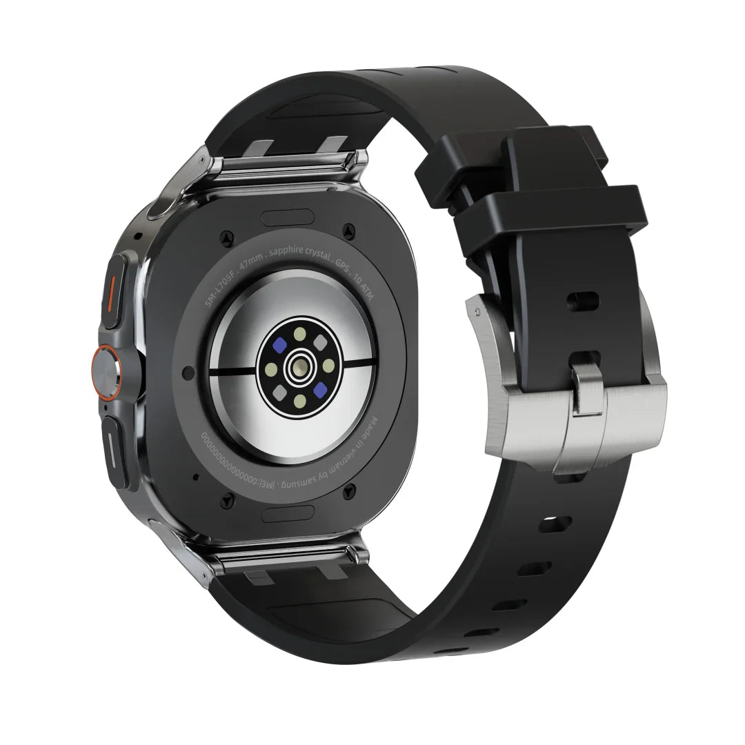CALORA_ Smartpulse - Siliconen Band Voor Samsung Galaxy Watch Ultra van Hoogwaardige Kwaliteit