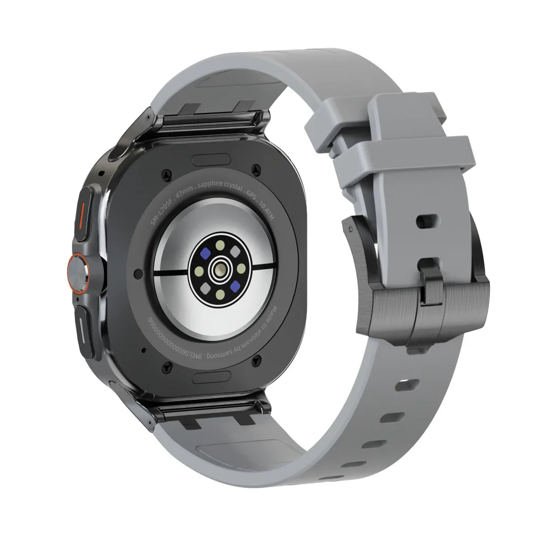CALORA_ Smartpulse - Siliconen Band Voor Samsung Galaxy Watch Ultra van Hoogwaardige Kwaliteit