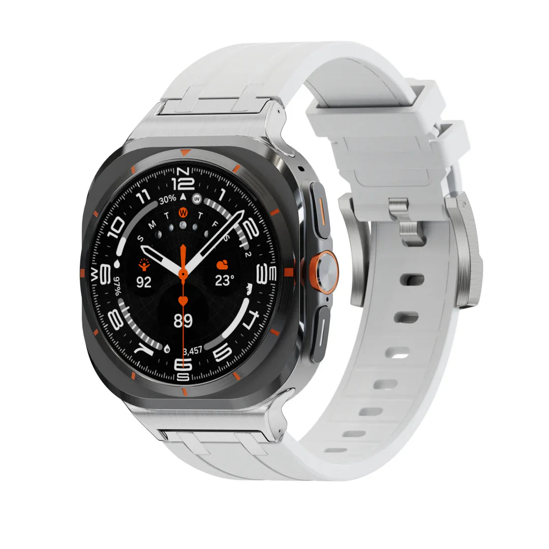 CALORA_ Smartpulse - Siliconen Band Voor Samsung Galaxy Watch Ultra van Hoogwaardige Kwaliteit