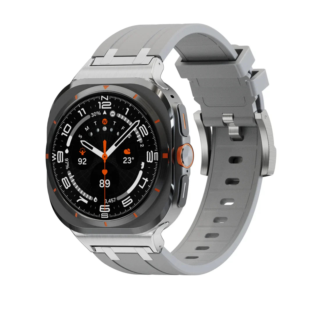CALORA_ Smartpulse - Siliconen Band Voor Samsung Galaxy Watch Ultra van Hoogwaardige Kwaliteit