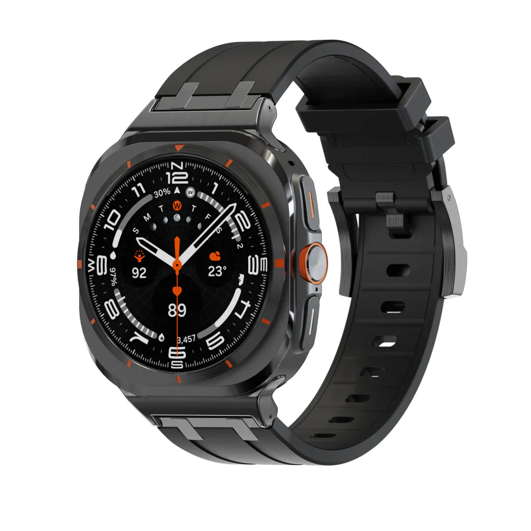 CALORA_ Smartpulse - Siliconen Band Voor Samsung Galaxy Watch Ultra van Hoogwaardige Kwaliteit