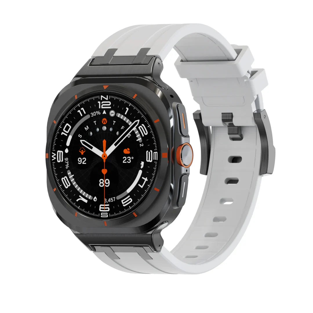 CALORA_ Smartpulse - Siliconen Band Voor Samsung Galaxy Watch Ultra van Hoogwaardige Kwaliteit