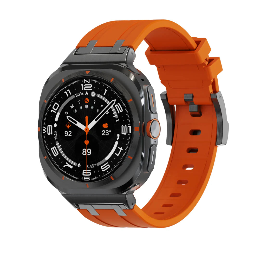 CALORA_ Smartpulse - Siliconen Band Voor Samsung Galaxy Watch Ultra van Hoogwaardige Kwaliteit