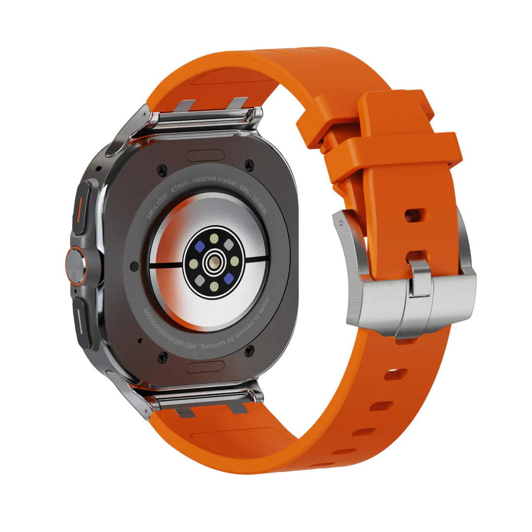 CALORA_ Smartpulse - Siliconen Band Voor Samsung Galaxy Watch Ultra van Hoogwaardige Kwaliteit