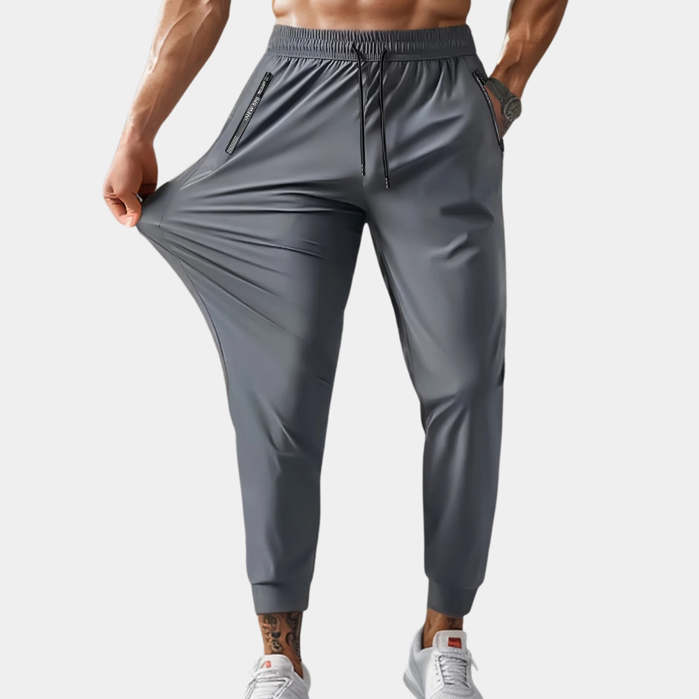 CALORA_ Sport Broek voor Heren met Verstelbare Taille van Lichtgewicht Nylon