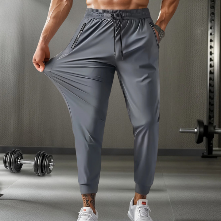 CALORA_ Sport Broek voor Heren met Verstelbare Taille van Lichtgewicht Nylon
