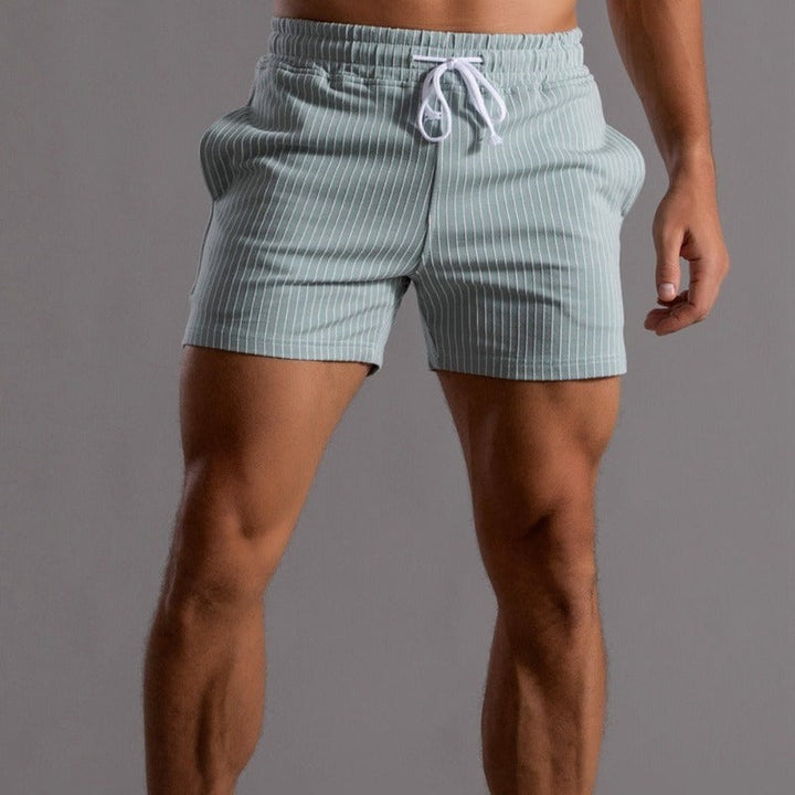 CALORA_ Stijlvolle Comfortabele Gestreepte Shorts voor Mannen voor Zomer