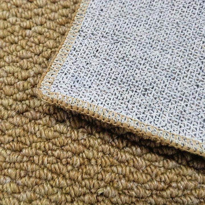 CALORA_ Stijlvolle Jute Deurmat - Zacht, Absorberend voor Binnen en Buiten