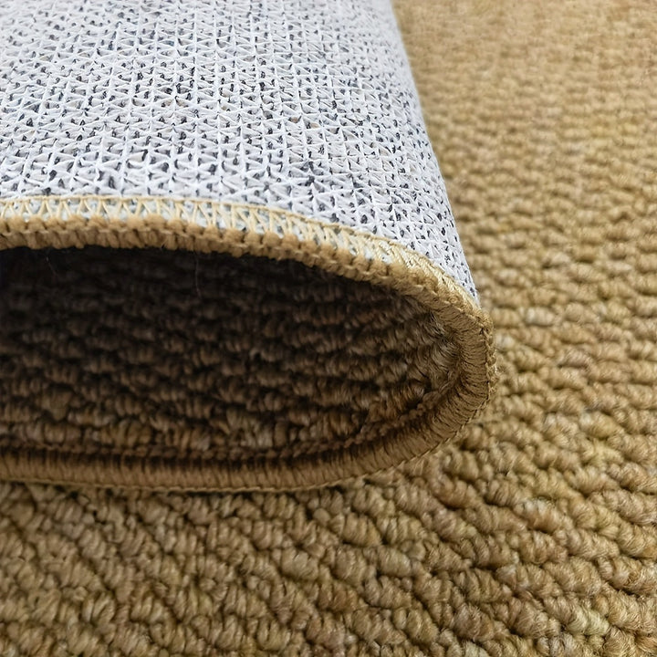 CALORA_ Stijlvolle Jute Deurmat - Zacht, Absorberend voor Binnen en Buiten