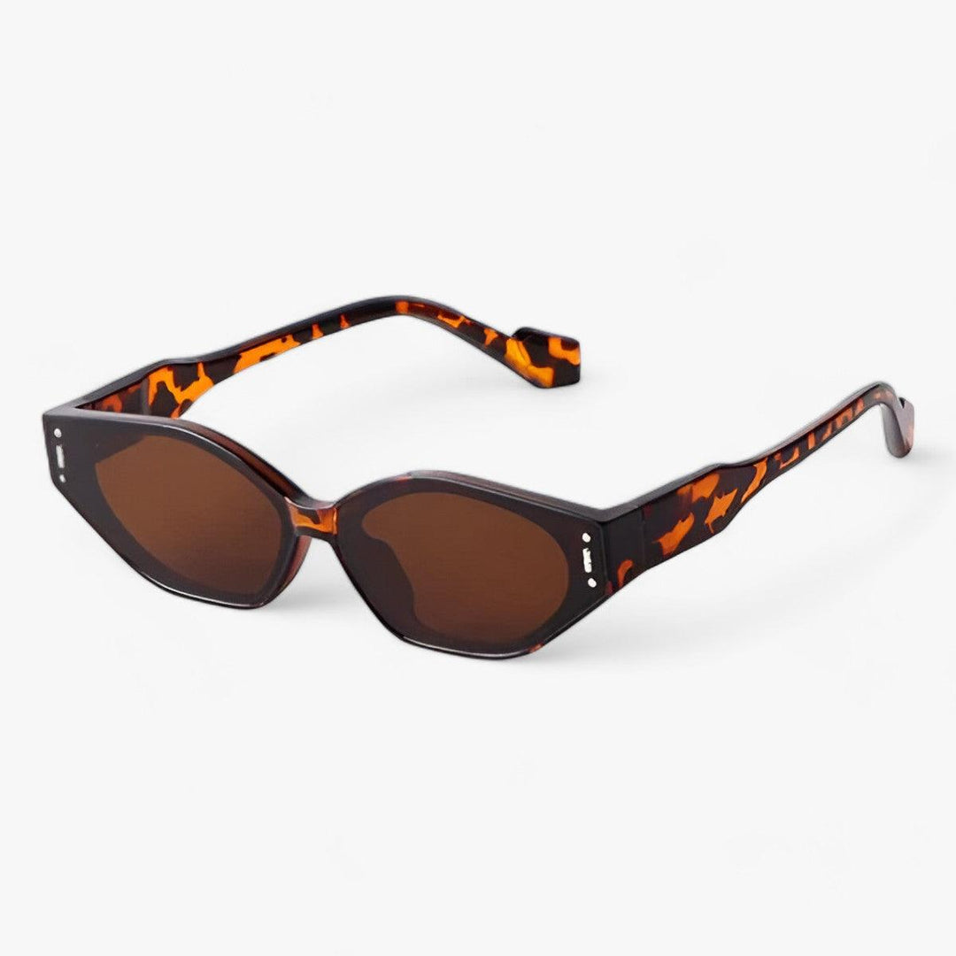 CALORA_ Stijlvolle Onregelmatige Millet Zonnebril met UV-bescherming voor Unisex Mode
