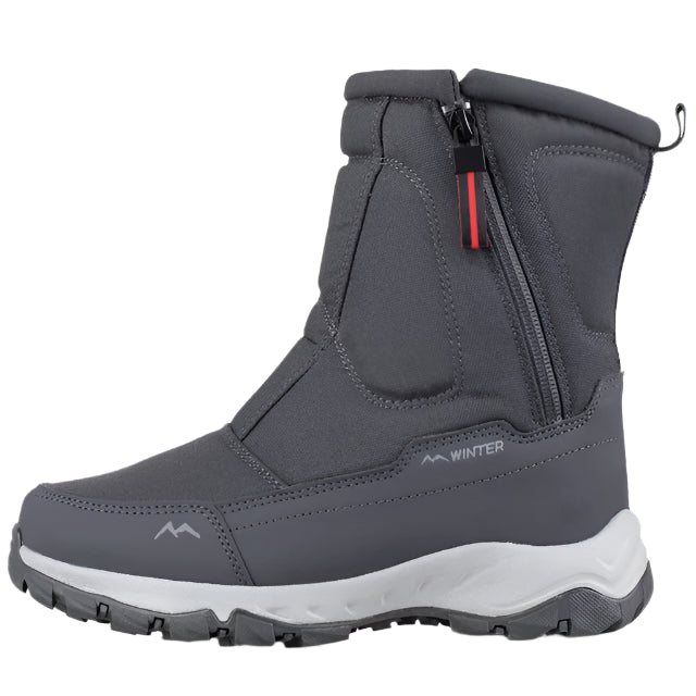 CALORA_ Stijlvolle Winter Snowboots met Comfortabele Pluche Voering