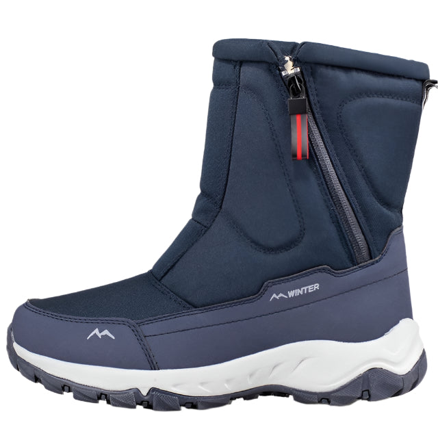 CALORA_ Stijlvolle Winter Snowboots met Comfortabele Pluche Voering