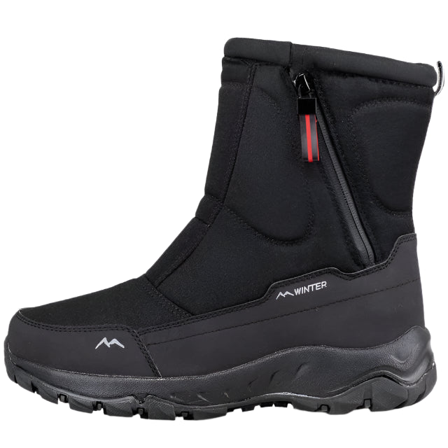 CALORA_ Stijlvolle Winter Snowboots met Comfortabele Pluche Voering