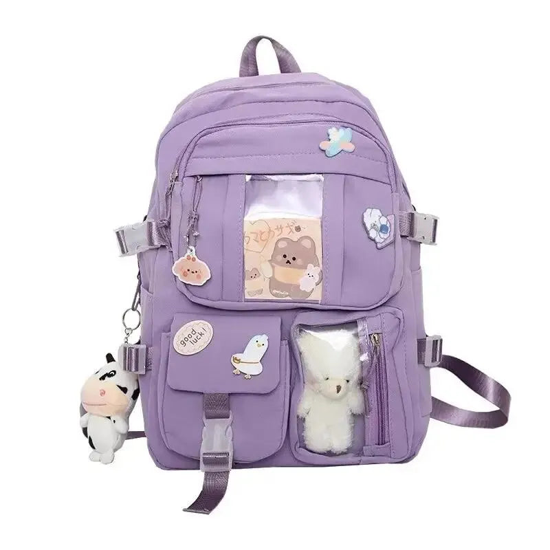 CALORA_ StudentBags | Hippe Modieuze School Rugzak - tot 15,6 inch - 45 x 30 x 15 cm
