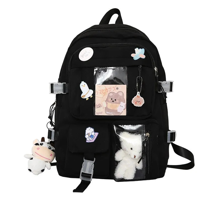 CALORA_ StudentBags | Hippe Modieuze School Rugzak - tot 15,6 inch - 45 x 30 x 15 cm