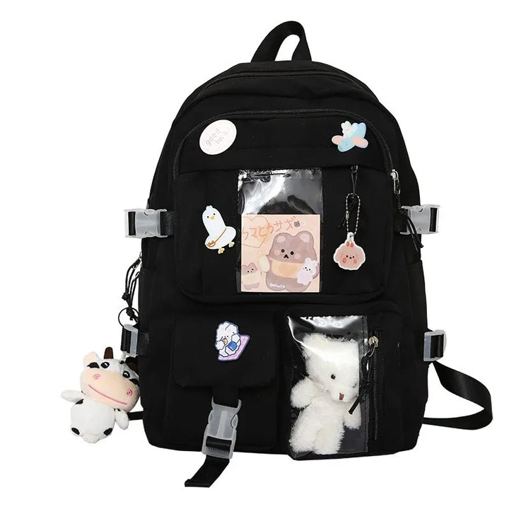 CALORA_ StudentBags | Hippe Modieuze School Rugzak - tot 15,6 inch - 45 x 30 x 15 cm