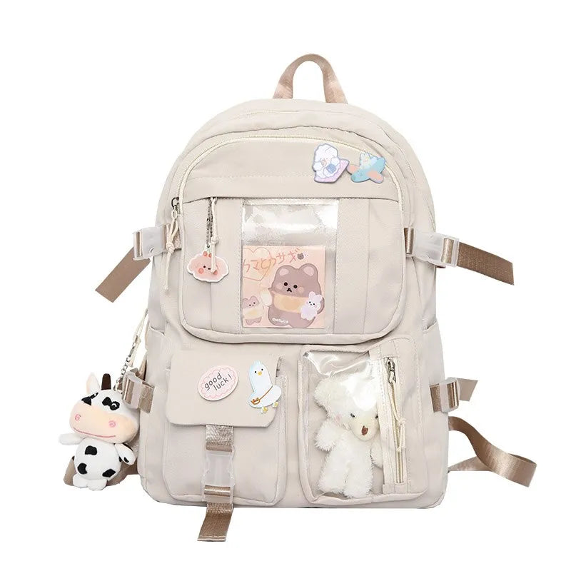 CALORA_ StudentBags | Hippe Modieuze School Rugzak - tot 15,6 inch - 45 x 30 x 15 cm