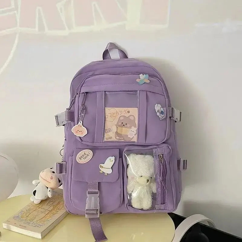 CALORA_ StudentBags | Hippe Modieuze School Rugzak - tot 15,6 inch - 45 x 30 x 15 cm