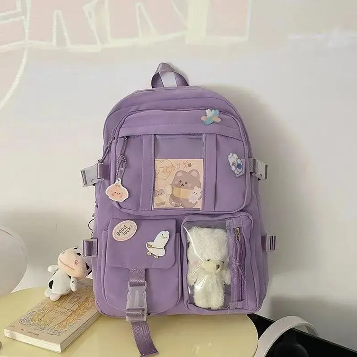 CALORA_ StudentBags | Hippe Modieuze School Rugzak - tot 15,6 inch - 45 x 30 x 15 cm