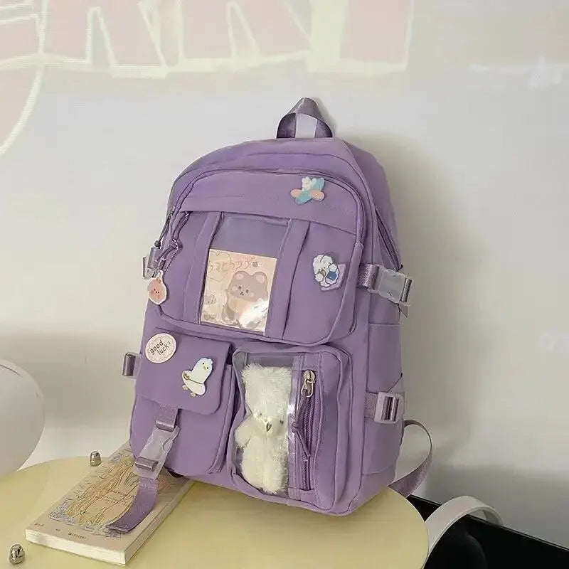 CALORA_ StudentBags | Hippe Modieuze School Rugzak - tot 15,6 inch - 45 x 30 x 15 cm