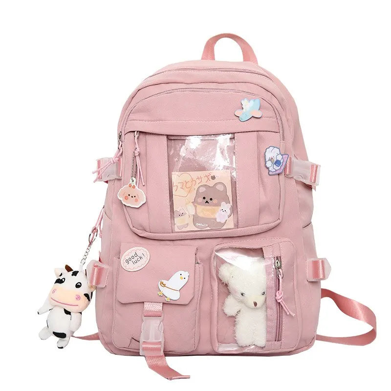 CALORA_ StudentBags | Hippe Modieuze School Rugzak - tot 15,6 inch - 45 x 30 x 15 cm