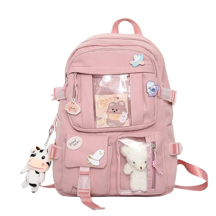 CALORA_ StudentBags | Hippe Modieuze School Rugzak - tot 15,6 inch - 45 x 30 x 15 cm