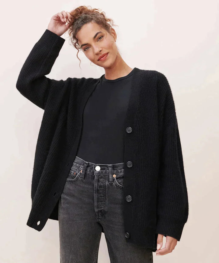 CALORA_ Stylish Kasjmier cardigan vest