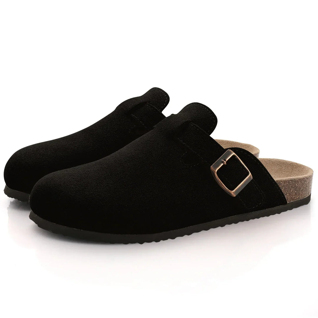 CALORA_ Suède Slippers voor Dames en Heren met Comfortabele Pasvorm