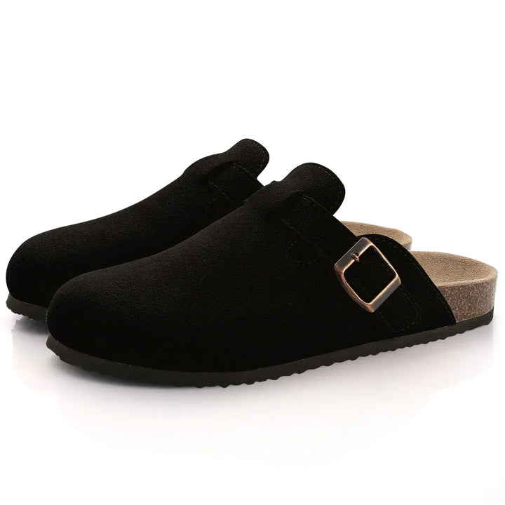 CALORA_ Suède Slippers voor Dames en Heren met Comfortabele Pasvorm