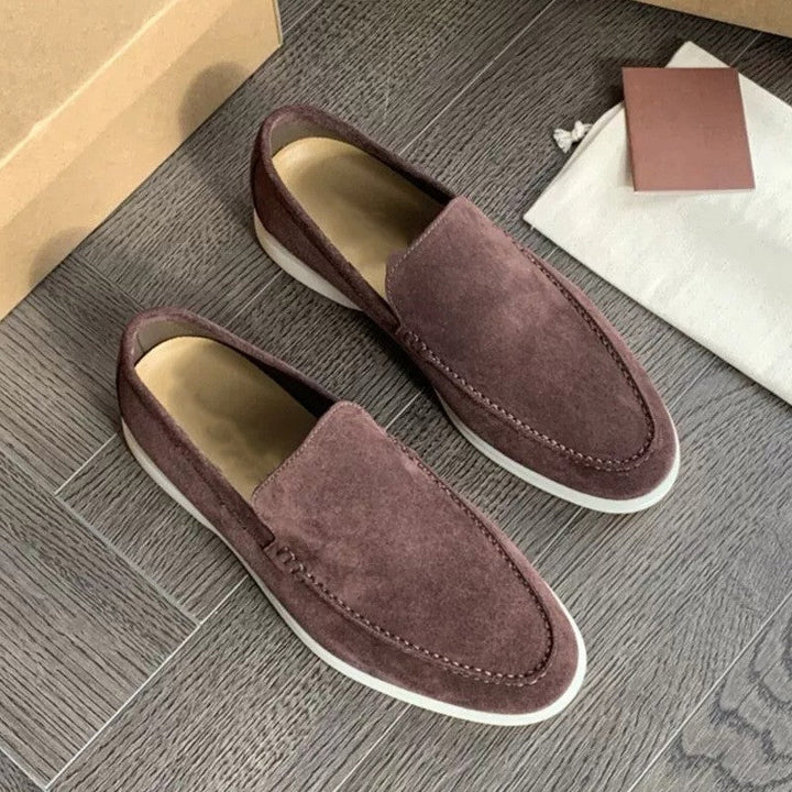 CALORA_ Tijdloze Herenschoenen Loafers met Zacht en Flexibel Comfort