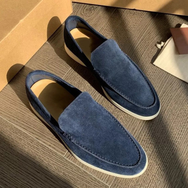 CALORA_ Tijdloze Herenschoenen Loafers met Zacht en Flexibel Comfort