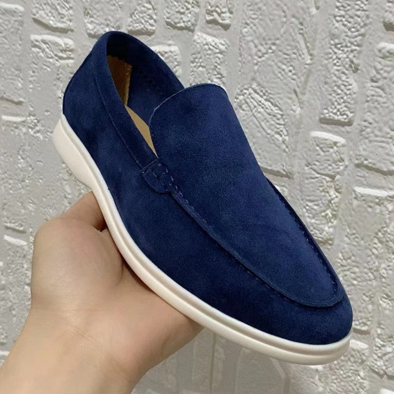 CALORA_ Tijdloze Herenschoenen Loafers met Zacht en Flexibel Comfort