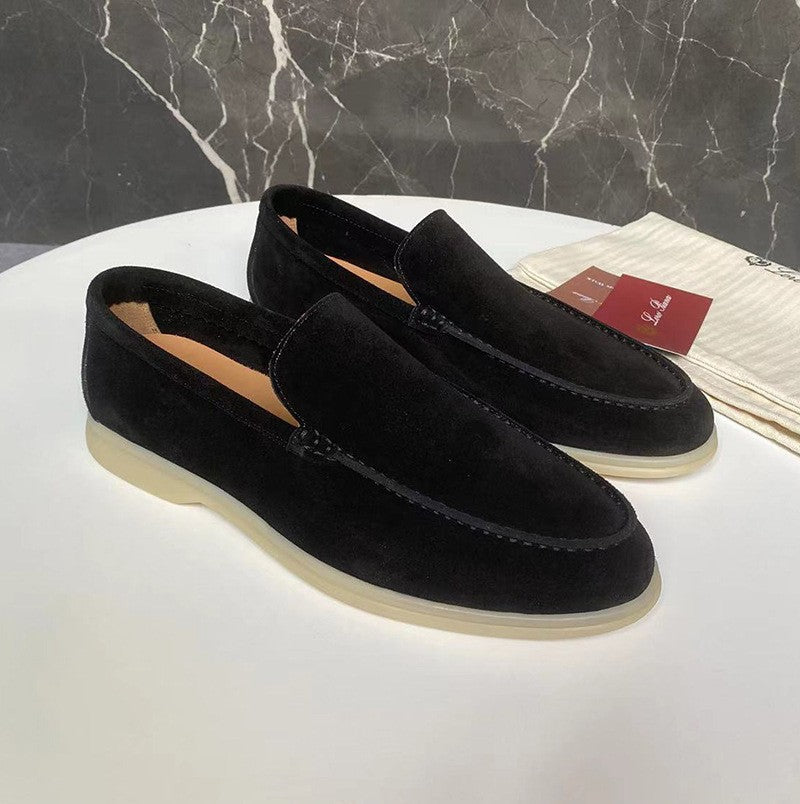 CALORA_ Tijdloze Herenschoenen Loafers met Zacht en Flexibel Comfort