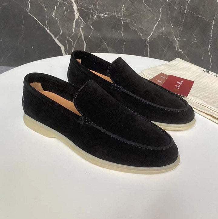 CALORA_ Tijdloze Herenschoenen Loafers met Zacht en Flexibel Comfort