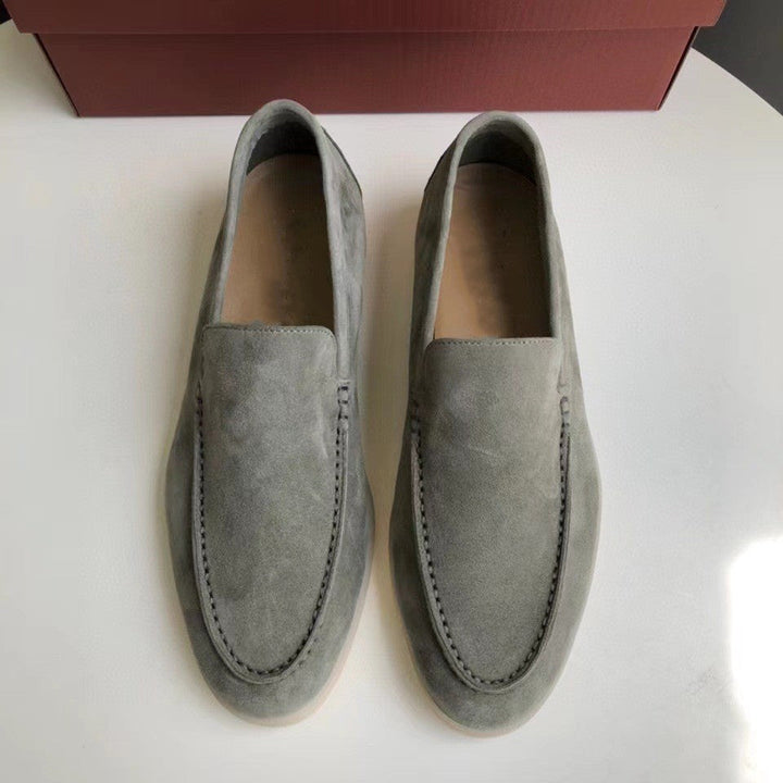 CALORA_ Tijdloze Herenschoenen Loafers met Zacht en Flexibel Comfort