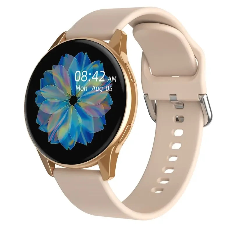 CALORA_ Timora Active 2 | Dames Bluetooth Smartwatch met Hartslag- en Bloeddrukmonitor