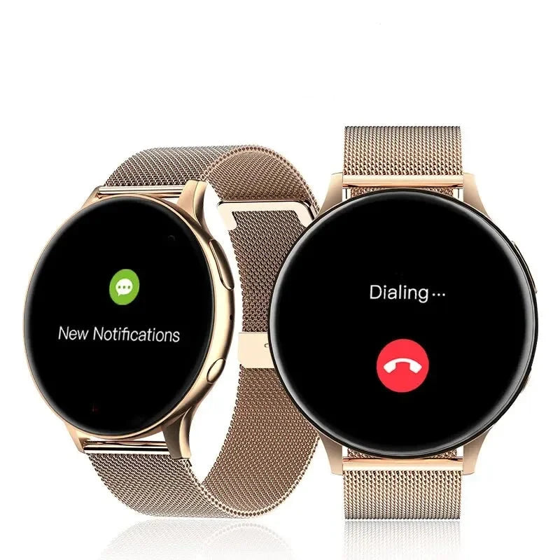 CALORA_ Timora Active 2 | Dames Bluetooth Smartwatch met Hartslag- en Bloeddrukmonitor