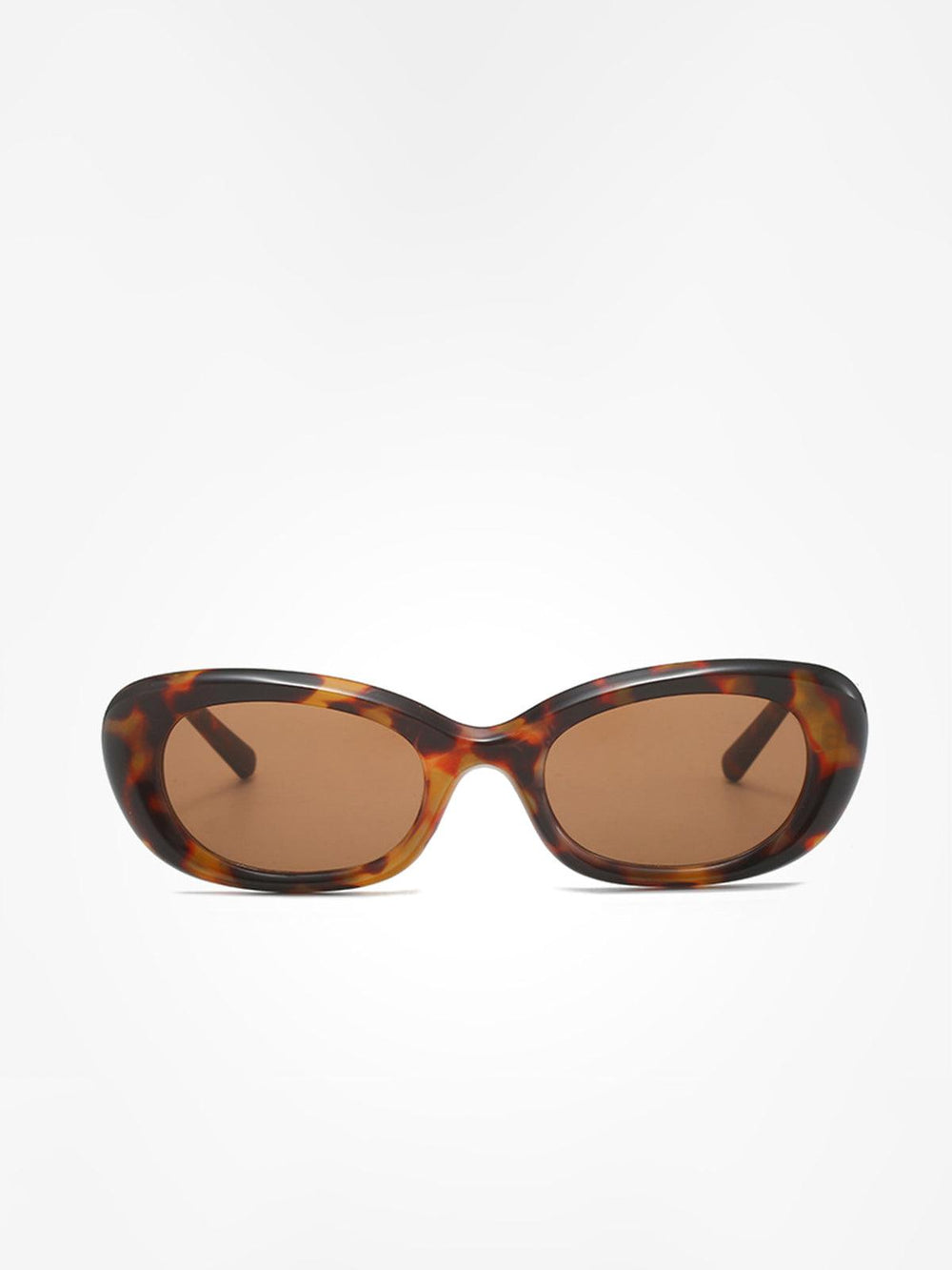 CALORA_ Tortoiseshell Ronde Zonnebril - Duurzaam en Stijlvol
